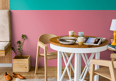Pink-and-Green-Dining-Room-Design-m