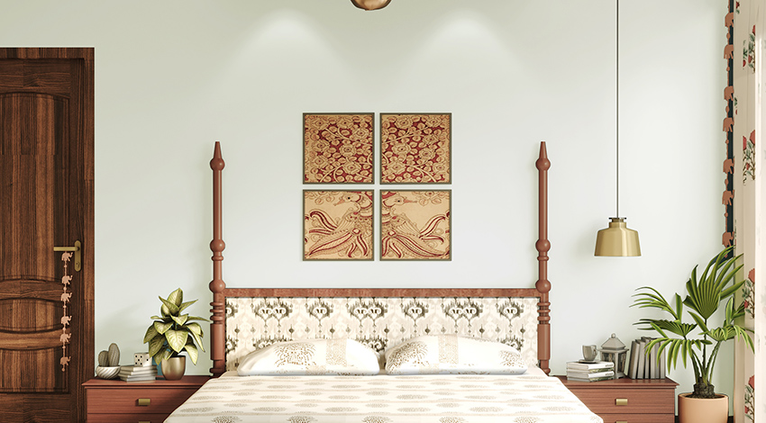Beige-Master-Bedroom-with-Rustic-Furniture