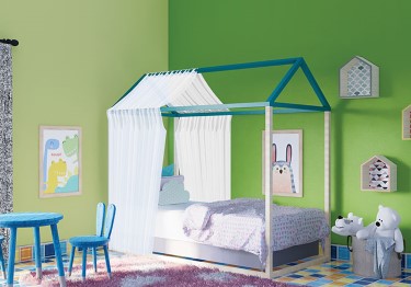 Green Kid’s Bedroom Idea