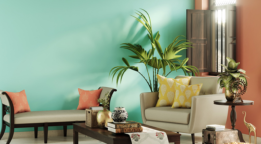 Green-Living-Room-Design-with-Planters