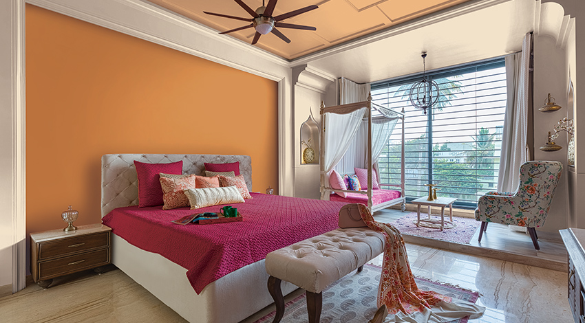 Orange-and-Pink-Master-Bedroom