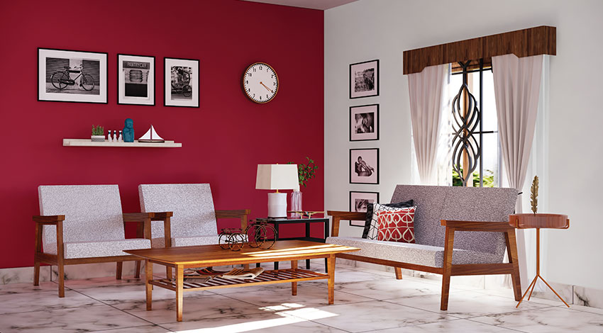 Simple-&-Classic-Burgundy-Living-Room-Design