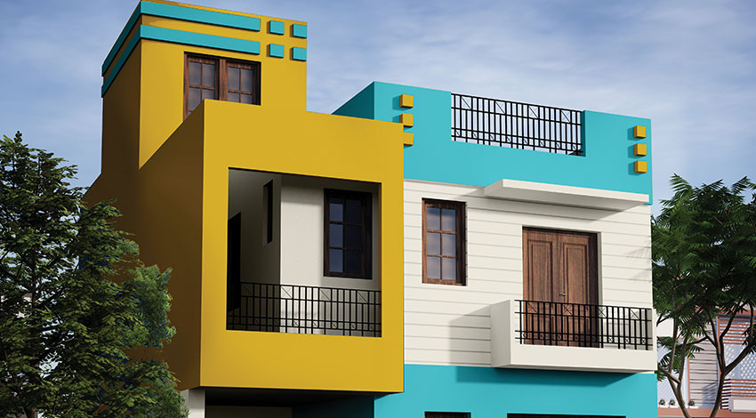 Stunning-Bright-Exterior-Home-Design-Idea