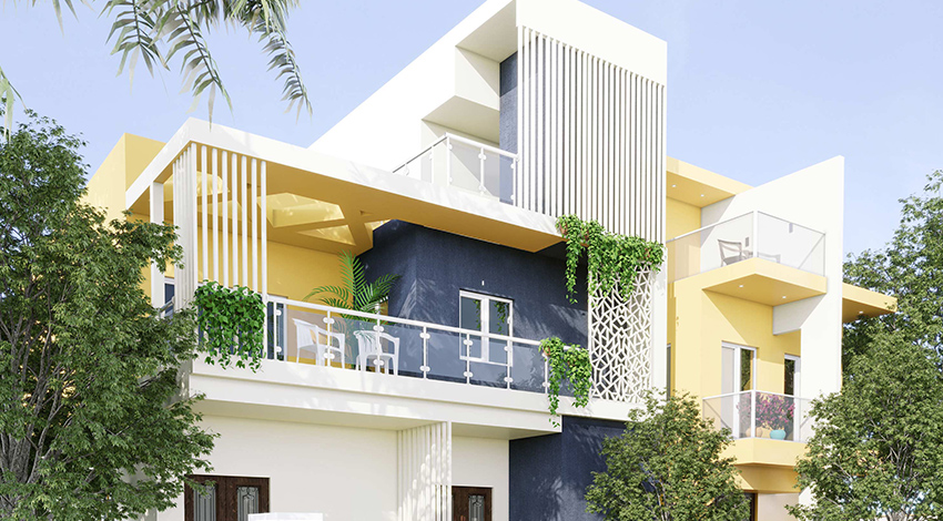 Sunny-Yellow-Exterior-Home-Design-Idea