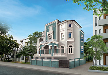 Traditional and Fresh Exterior Home Design 