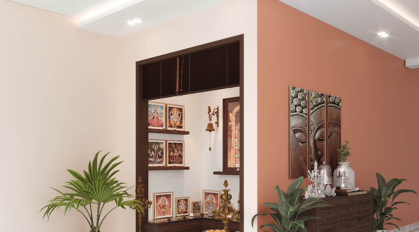 Traditional-Brown-Pooja-Room-Design-Idea