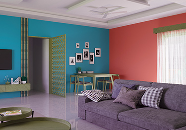 Wall Colour Combinations For Living