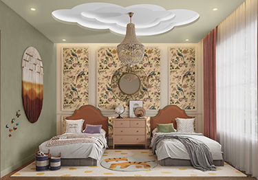 Colorful Wallpaper for Kids' Bedrooms