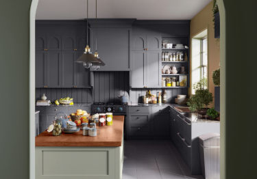 Green Island with Arched Entryway