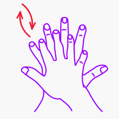 Illustrated image of RUB FOR 30 SECONDS