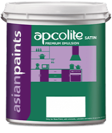 Apcolite Premium Satin Emulsion Washable Paint - Asian Paints