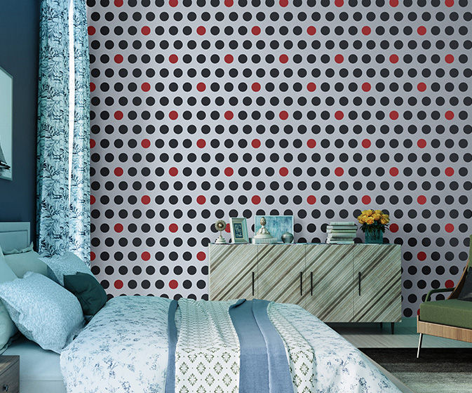 polka dots product packshot