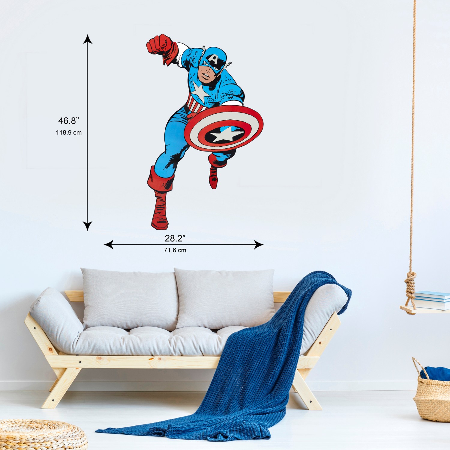 Classic Marvel Character Peel & Stick Wall Decals – US Wall Decor