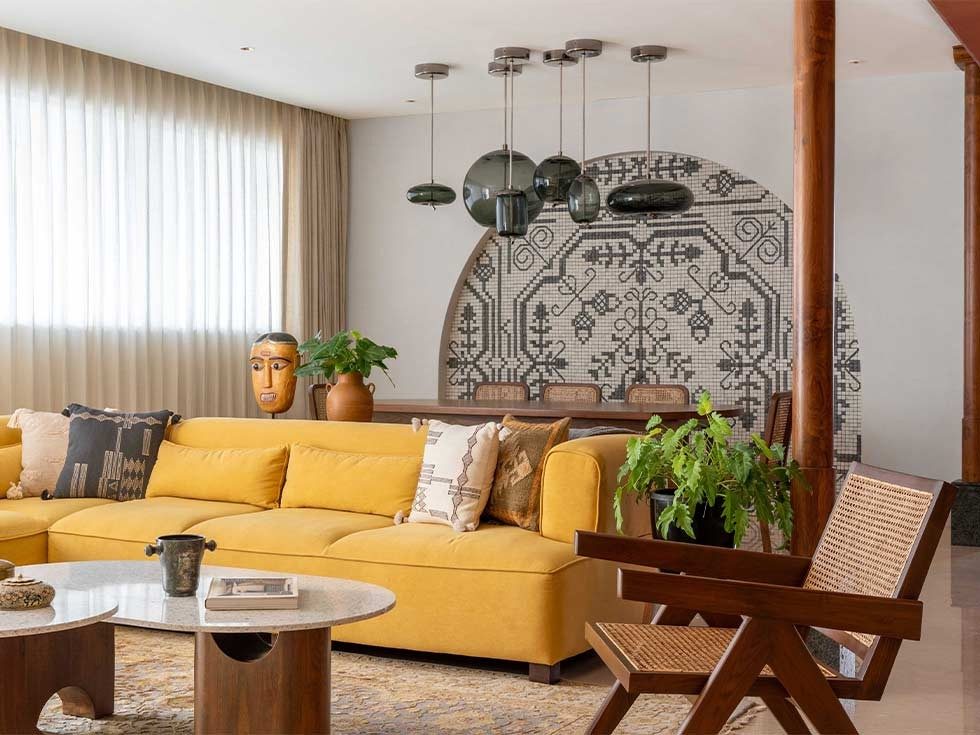 Open living & dining room design - Beautiful Homes