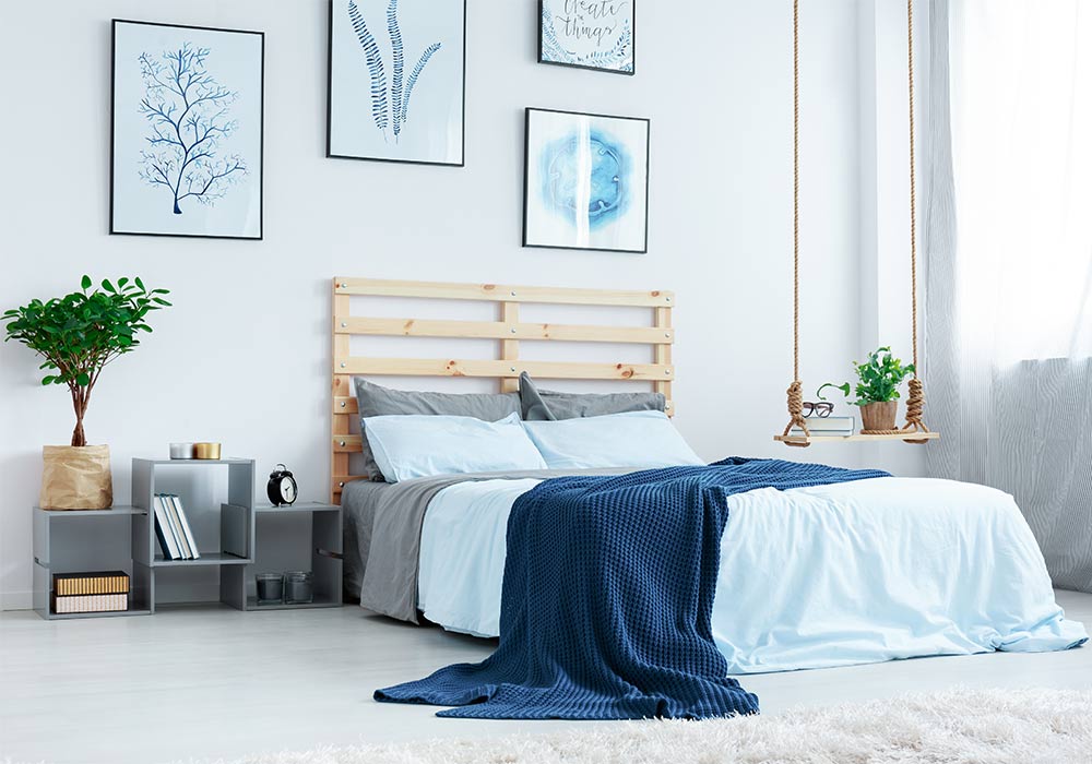 Upgrade your bedroom with multi-tier nightstand of varying height - Beautiful Homes