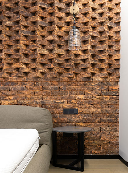 Creative brick wall patterns for your bedroom interiors - Beautiful Homes