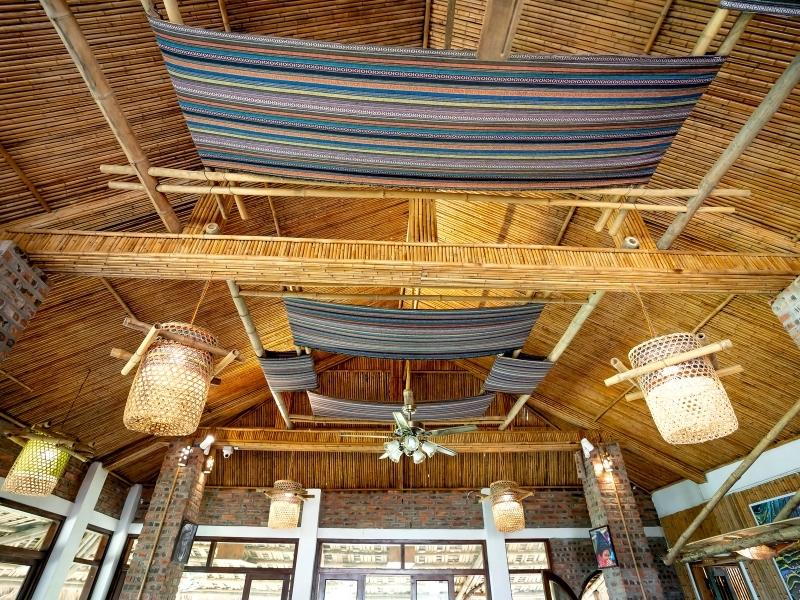 Customized Household Eco-friendly Ceiling Long Handle Bamboo