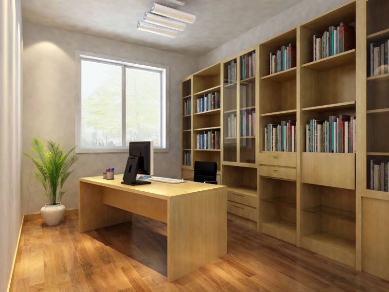 Classic wooden home office design ideas for your home - Beautiful Homes