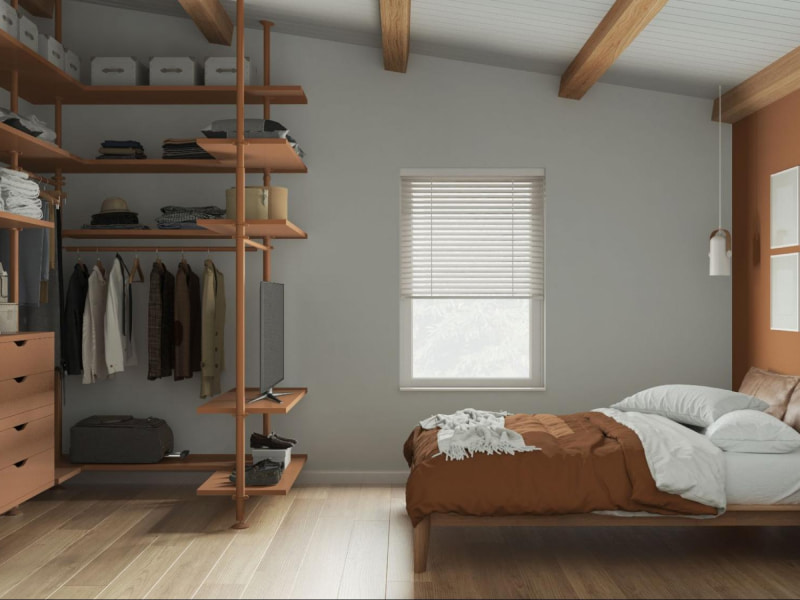 Best colour combination with orange for master bedroom design - Beautiful Homes