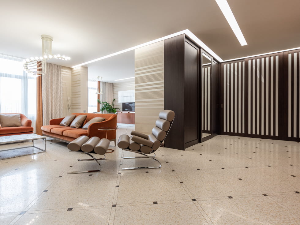 Designer tiles for floor with motif - Beautiful Homes