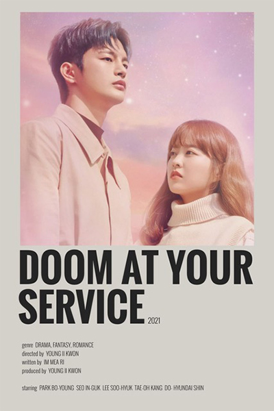 In Tak Dong-kyung’s living room while watching Doom at Your Service