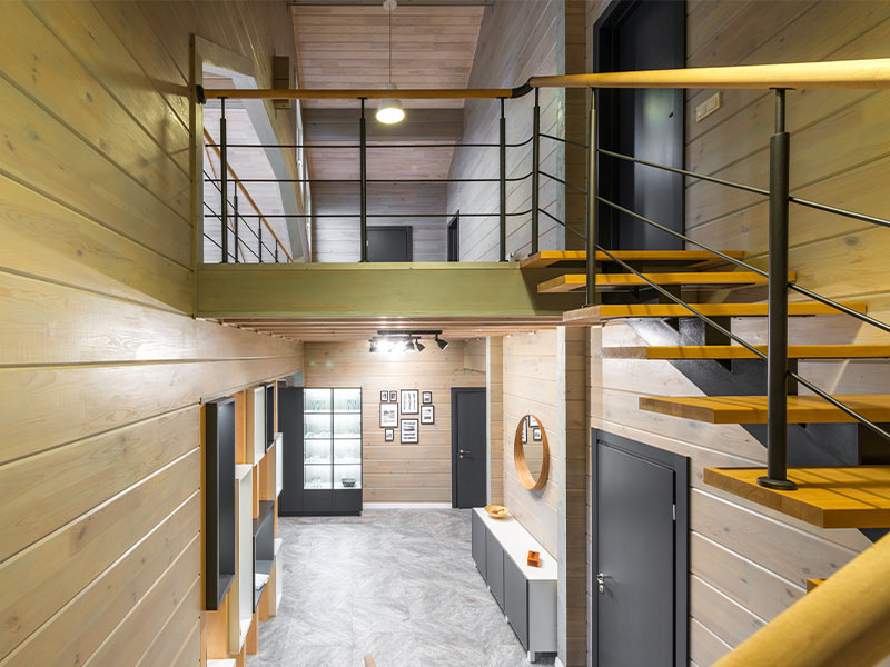 Secure the overlook for safety while planning for mezzanine in your interiors - Beautiful Homes