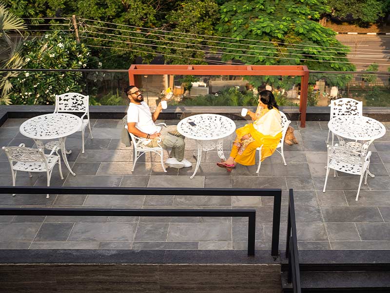 A rooftop terrace for Al Fresco Seating
