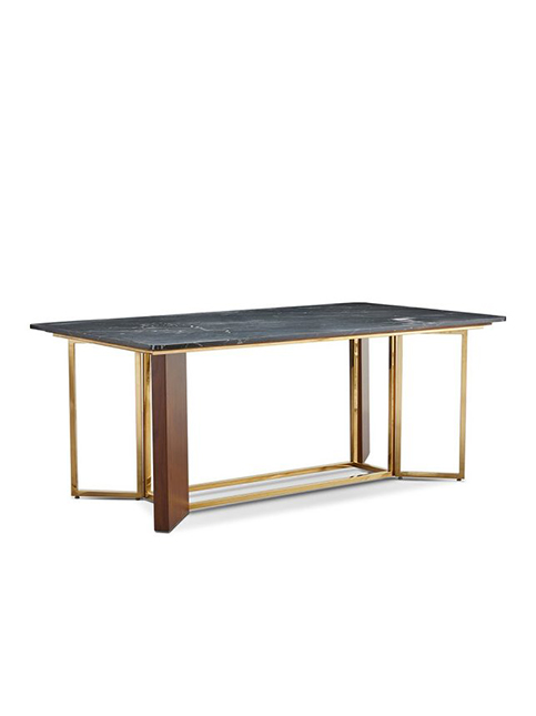 Six-seater lazzaro dining table