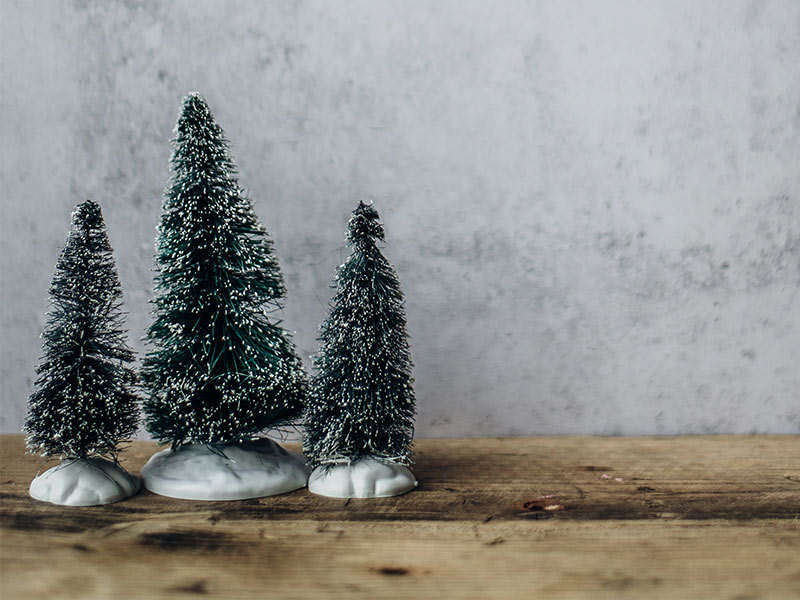 Small Christmas tree for room decoration - Beautiful Homes