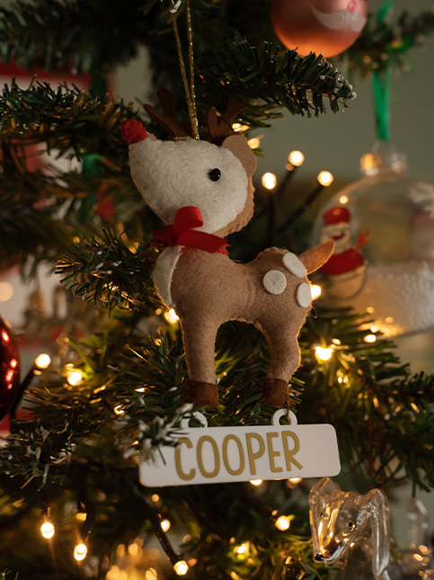 Animal-themed Christmas décor