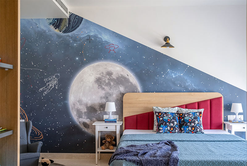 Space themed wallpaper