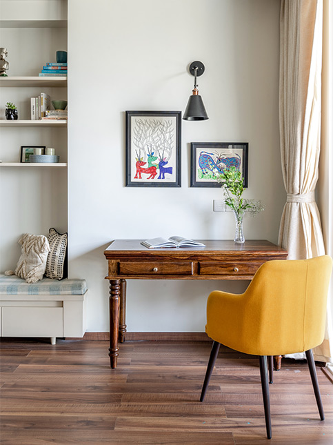 Study-cum-reading nook