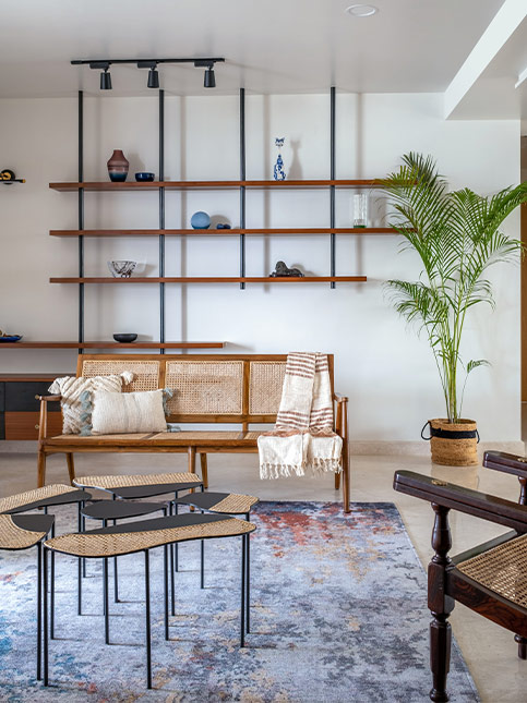 Cluster coffee table