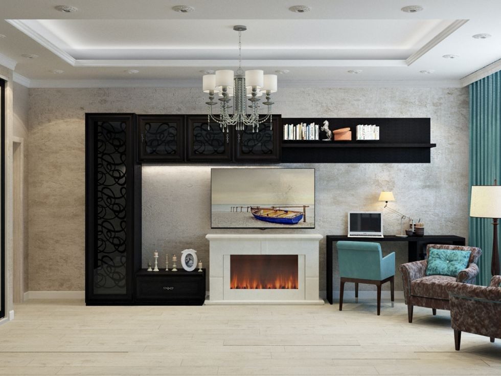 Latest TV cabinet designs for living room - Beautiful Homes