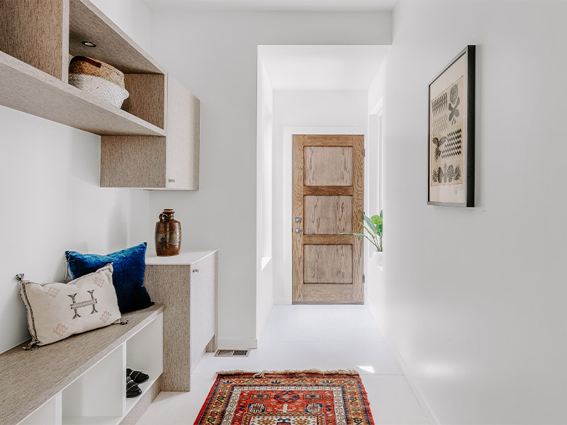 White palette for your hallway paint ideas – Beautiful Homes