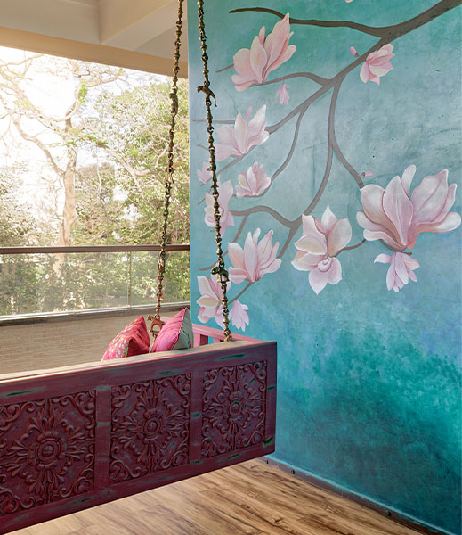 Create A Beautiful Outdoor Oasis With These Balcony Painting Ideas |  Beautiful Homes