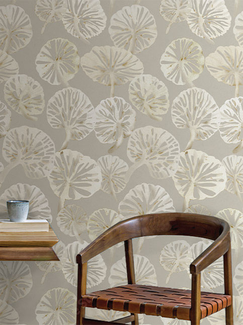 Paper bloom wallpaper – Beautiful Homes