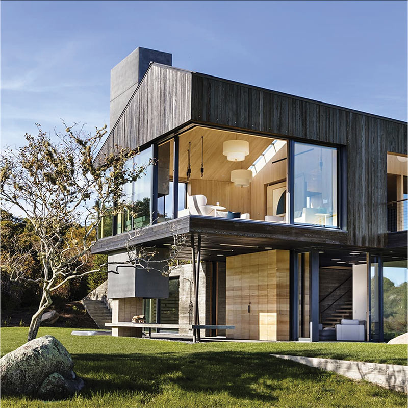 The Chilmark House by architects Alan Organschi and Aaron Schiller – Beautiful Homes