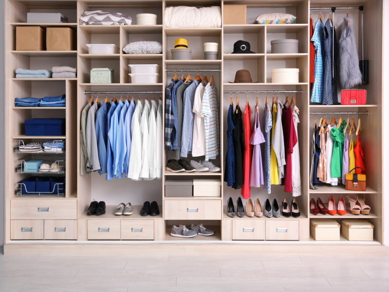 Discover Unique Open Wardrobe Design Ideas for Your Home | Beautiful Homes