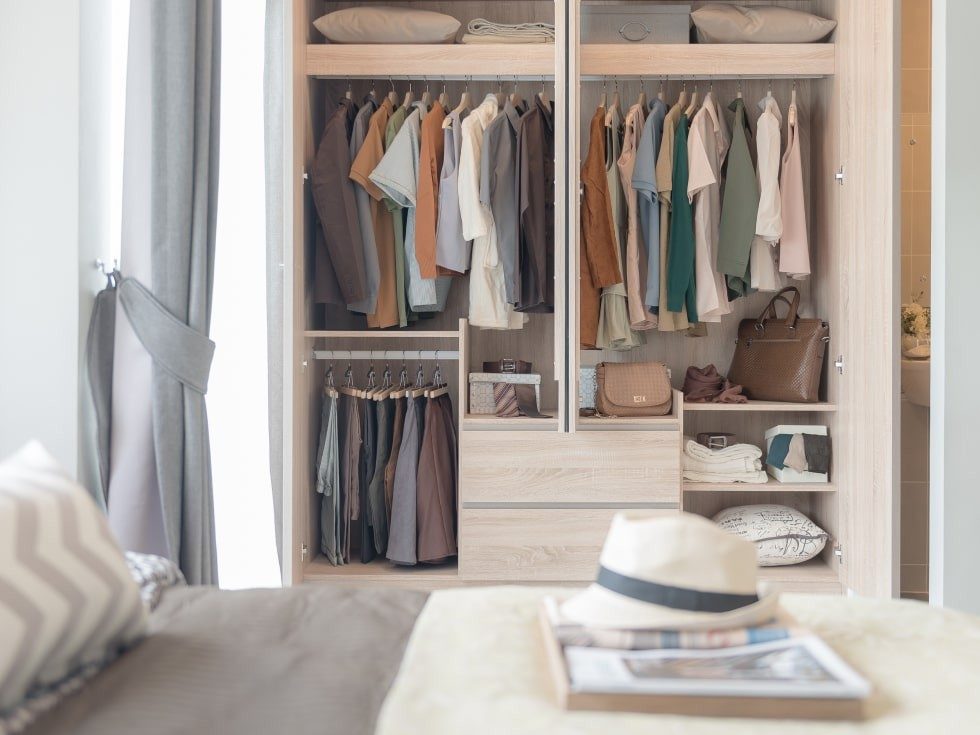 Wardrobe internal design - Beautiful Homes