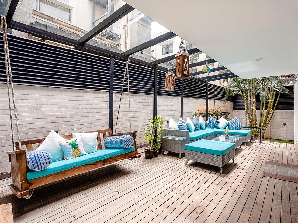 Swing design for balcony - Beautiful Homes