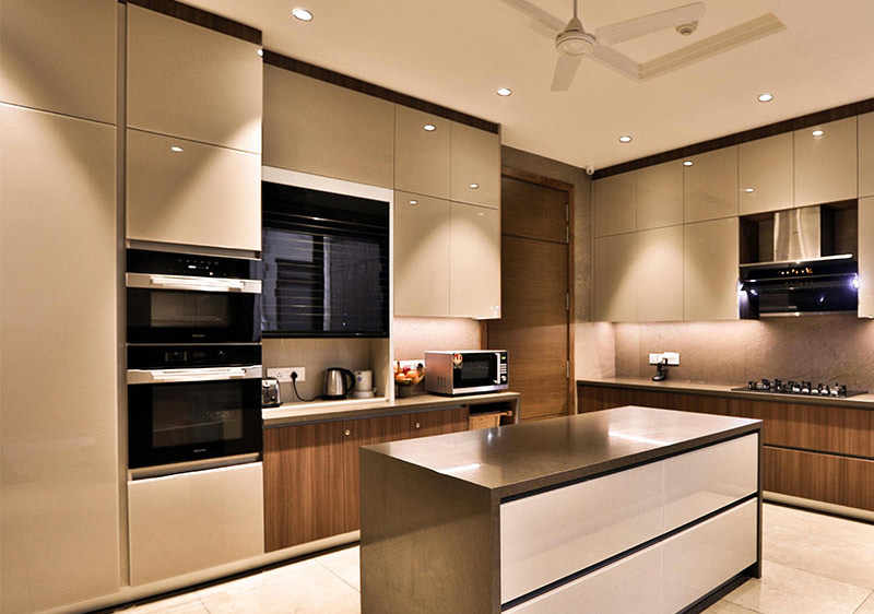 White And Beige Kitchen Design Design Ideas