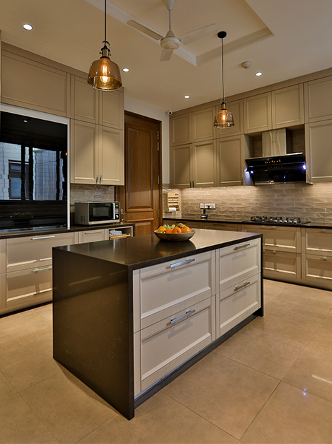 Cream Colored Kitchen Cabinets For A