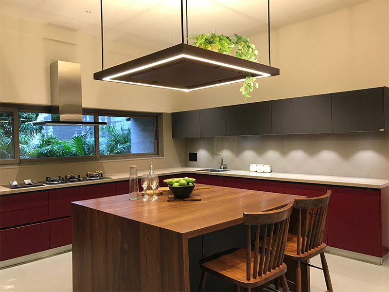 Kitchen design with island counter – Beautiful Homes