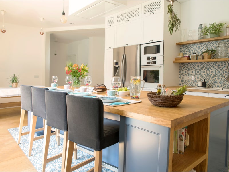 Stylish Mediterranean kitchen design for your home design - Beautiful Homes