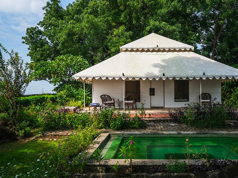 Arjun’s Regal Tent at the Ahilya Fort Heritage – Beautiful Homes