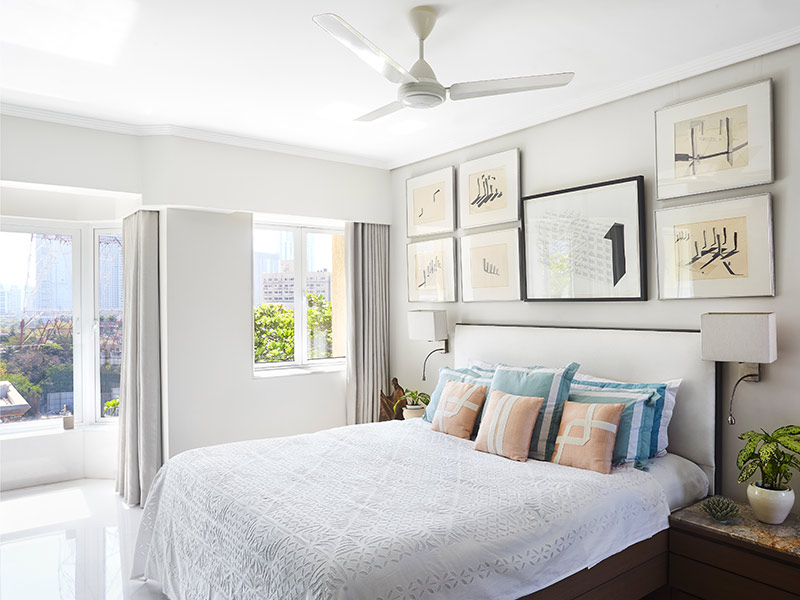 An all-white colour room with white interiors & furnishings - Beautiful Homes