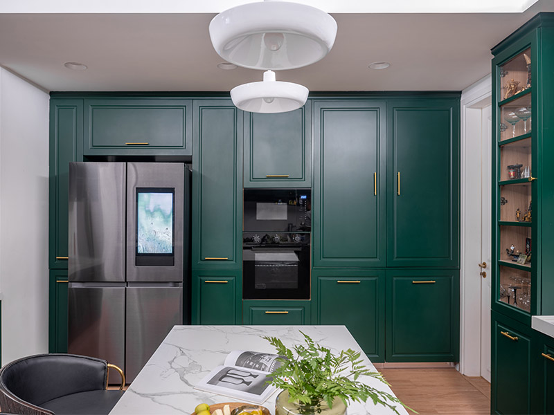 Green kitchen design – Beautiful Homes