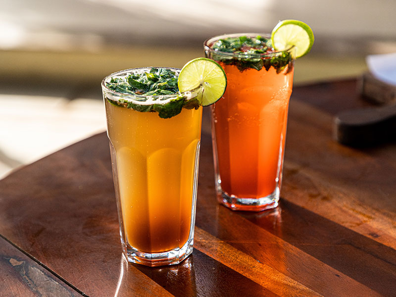 Peach Ice Tea Mocktail – Beautiful Homes