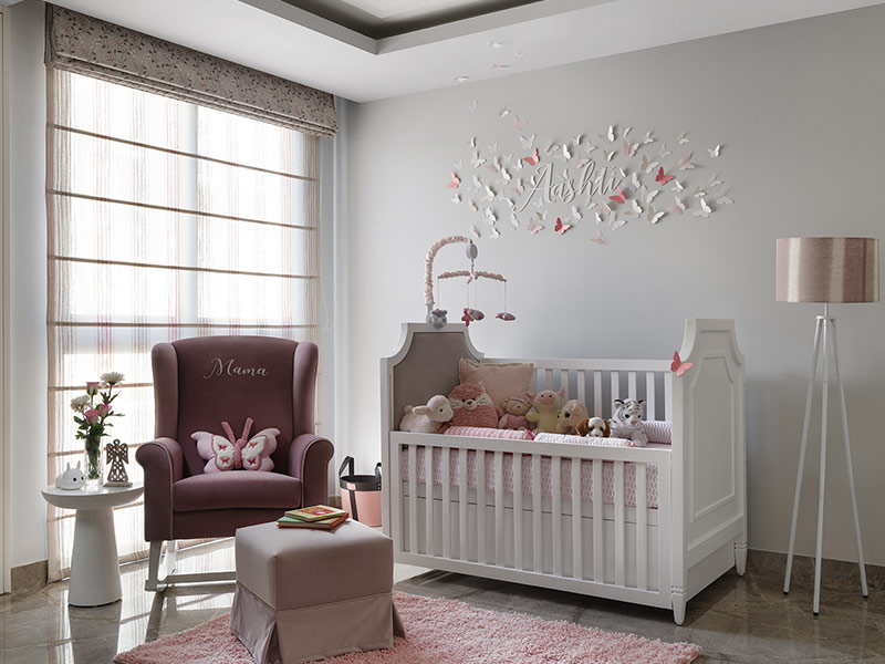 Calming nursery colours for your baby's room - Beautiful Homes